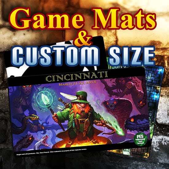 Custom Game Mats & Playmats